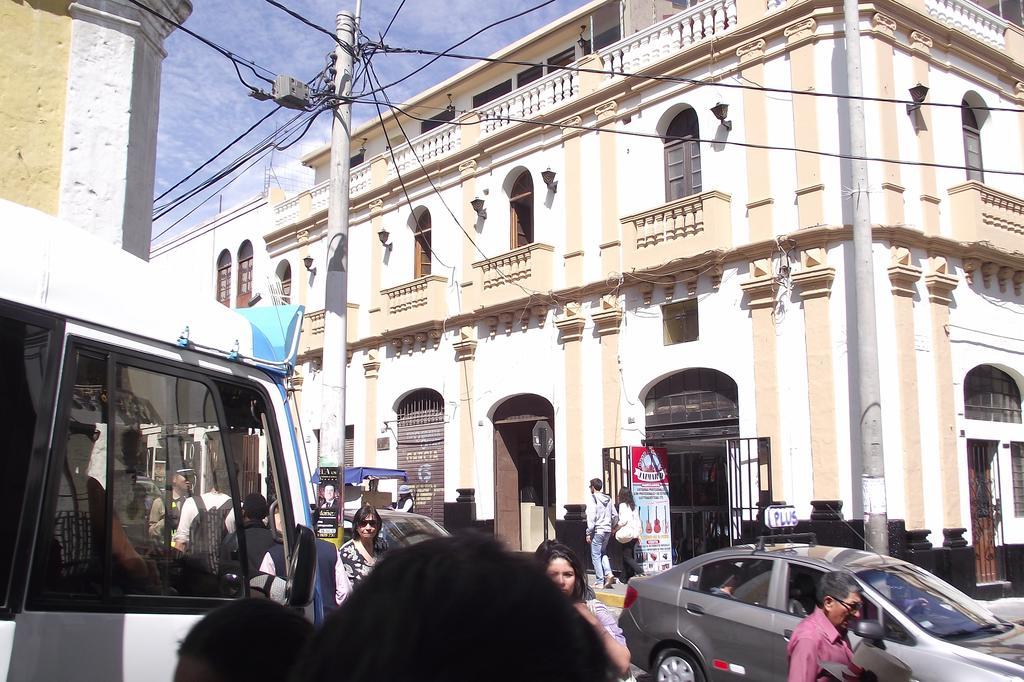 Los Balcones De Bolognesi Hotel Arequipa Eksteriør billede